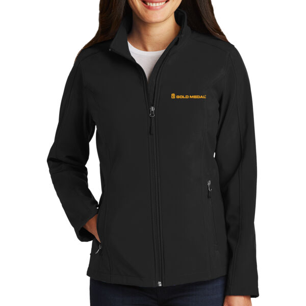 Gold Medal Embroidered - Ladies Core Soft Shell Jacket Thumbnail