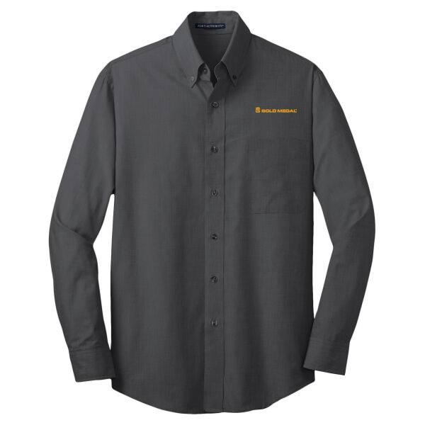 Gold Medal Embroidered - Crosshatch Easy Care Shirt Thumbnail