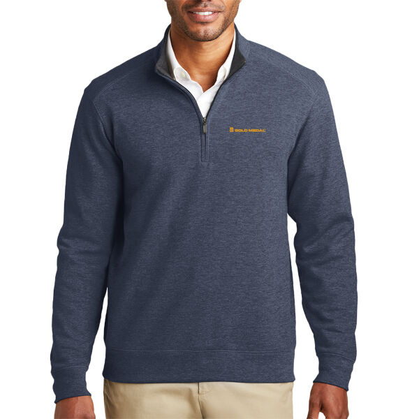Gold Medal Embroidered - Interlock 1/4 Zip Thumbnail