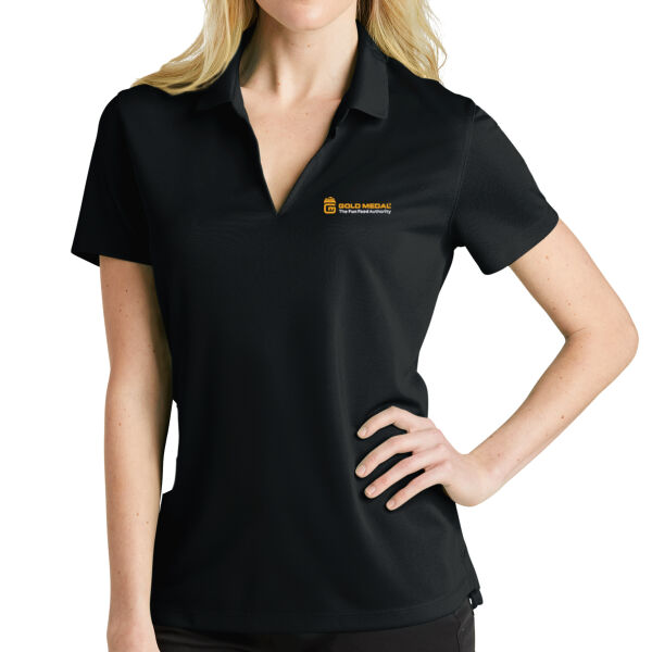 Gold Medal Tagline Embroidered - Ladies Dri FIT Micro Pique 2.0 Polo Thumbnail