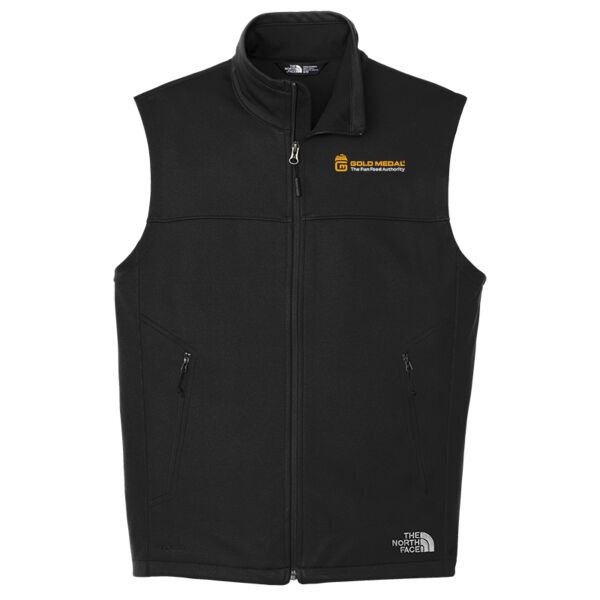 Gold Medal Tagline Embroidered - Ridgewall Soft Shell Vest Thumbnail