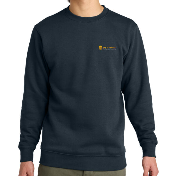 Gold Medal Tagline Printed - Fleece Crew Sweatshirt Thumbnail