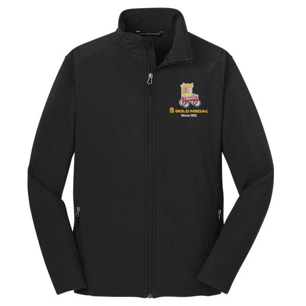 Gold Medal Popcorn Cart Embroidered - Core Soft Shell Jacket Thumbnail