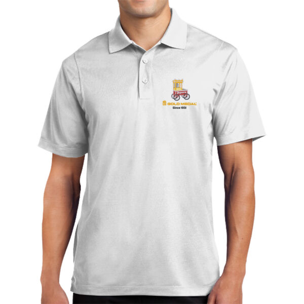 Gold Medal Popcorn Cart Embroidered - Micropique Sport Wick ® Polo Thumbnail