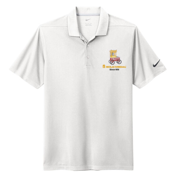 Gold Medal Popcorn Cart Embroidered - Dri FIT Micro Pique 2.0 Polo Thumbnail