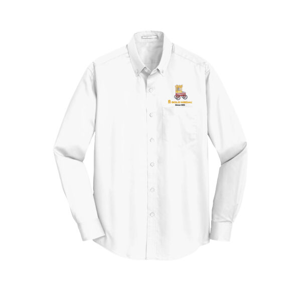 Gold Medal Popcorn Cart Embroidered - Wrinkle Resistant Button Down Thumbnail