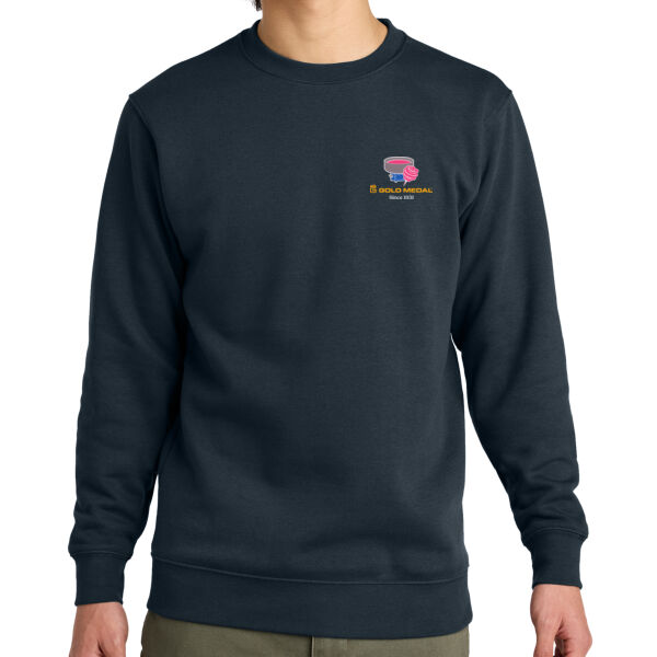 Gold Medal Cotton Candy Printed - Fleece Crew Sweatshirt Thumbnail