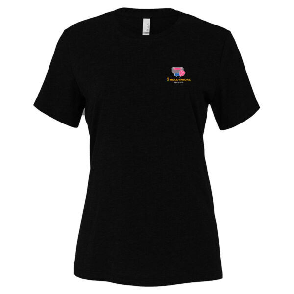 Gold Medal Cotton Candy Printed - Women’s Relaxed Fit Heather CVC Tee Thumbnail