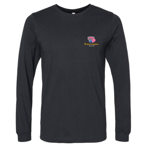 Gold Medal Cotton Candy Printed - Unisex Heather CVC Long Sleeve Tee Thumbnail