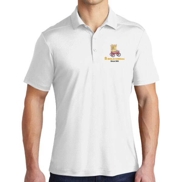 Sport-Tek Gold Medal Popcorn Embroidered - Posi UV ® Pro Polo Thumbnail
