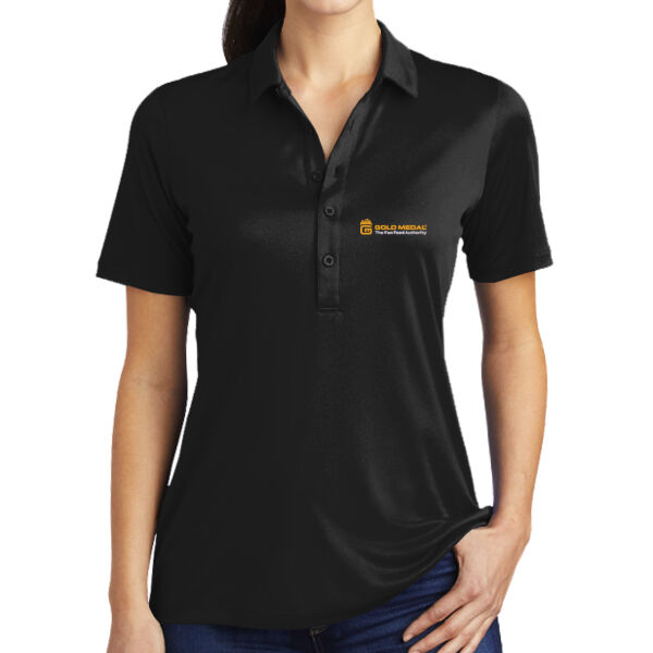 Gold Medal Tagline Embroidered - Women's Posi UV ® Pro Polo Thumbnail