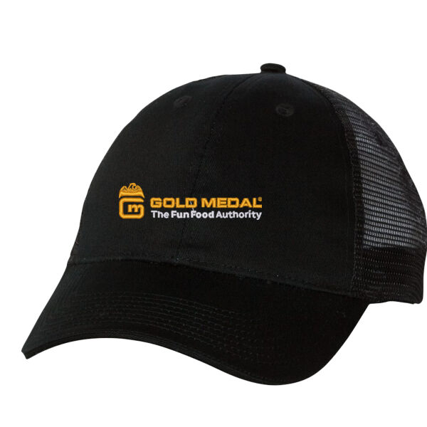 Gold Medal Tagline Embroidered - Sandwich Trucker Cap Thumbnail